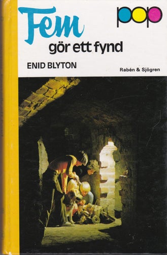 Enid Blyton / Fem Gör Ett Fynd / POP / Kartonnage / Fint skick