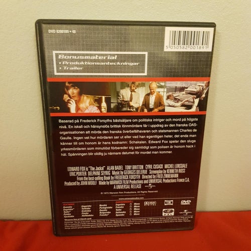 DVD - Schakalen (1973) - Fint Skick
