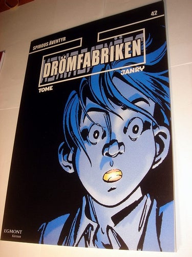 SPIROUS ÄVENTYR SPIROU ALBUM Nr 42 !!! NY OLÄST