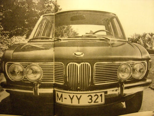 test av BMW 2500 från 1971