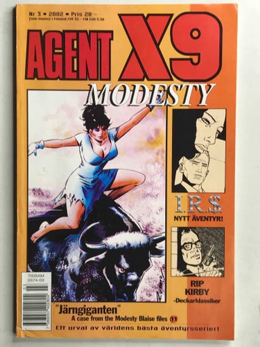 Agent X9 - 2002:3 FN-VF
