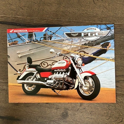 Honda F6C affisch Broschyr