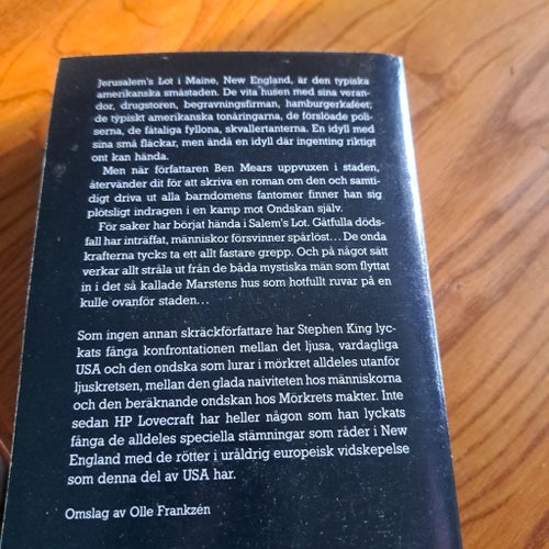 Staden som försvann av Stephen King, 1984