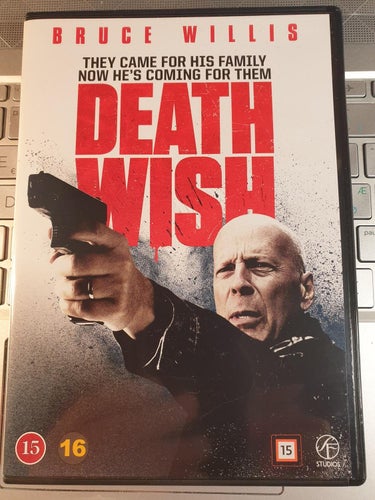 Death Wish (2018) -DVD- Bruce Willis, Vincent D'Onofrio - M-