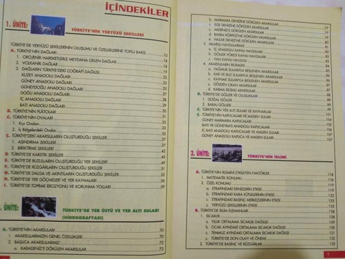 Turkiye cografyasi Celal Aydin, turkisk geografi. Very Good plus