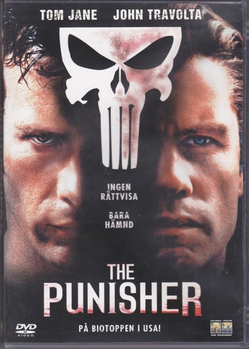 DVD / The Punisher / Tom Jane, John Travolta, Will Patton / Nyskick