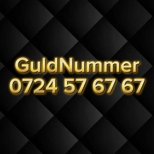 0724 57 67 67 Guldnummer, (kan lätt flyttas till valfri operatör). Prissänkt!!!