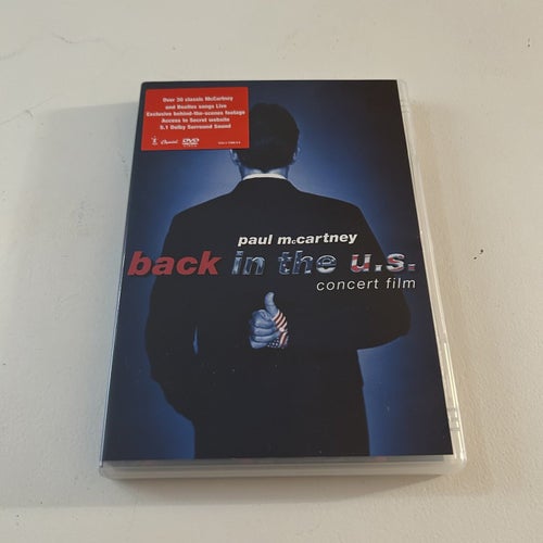 PAUL McCARTNEY - BACK IN THE U.S. CONCERT FILM. (DVD)