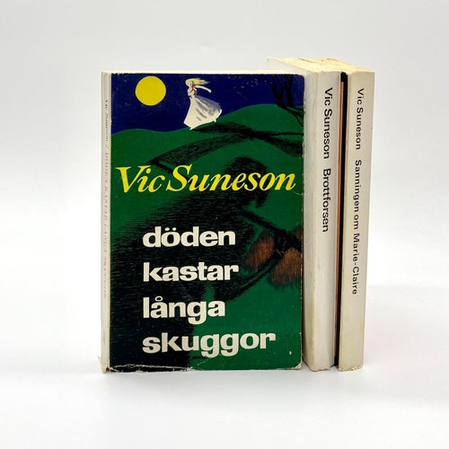 Tre x Vic Suneson (Döden kastar långa skuggor - Saninngen om Marie Claire + 1)