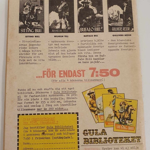 Djungelserien nr 4 1967 / GD/VG