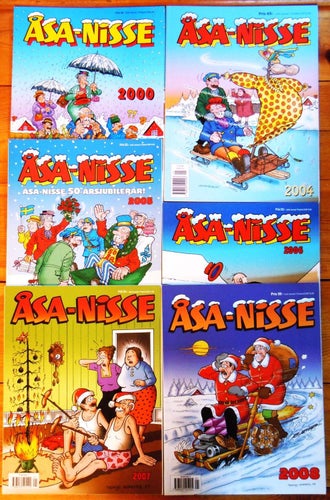 ** ÅSA - NISSE jul 2000 - 2008 ( 6 album ) **