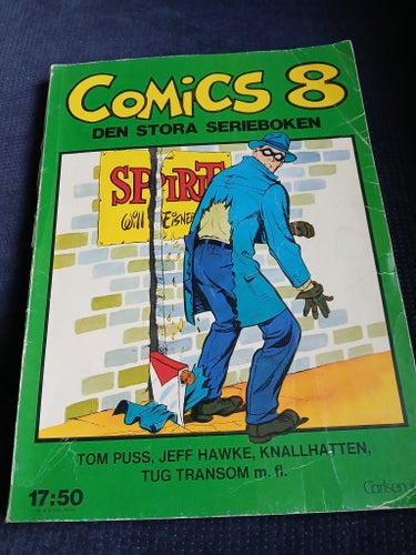 Comics 8 Den Stora Serieboken av Will Eisner, 1979