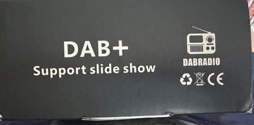 DAB/DAB+ mottagare med Bluetooth och MP3-spelare