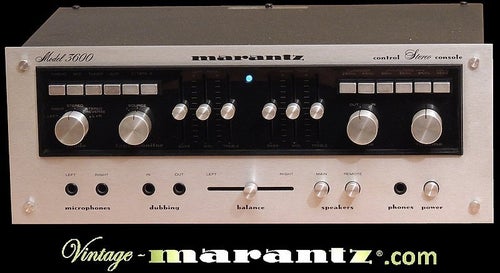 Marantz Model 3600 Kontroll Stereo Konsol försteg från 70-talet