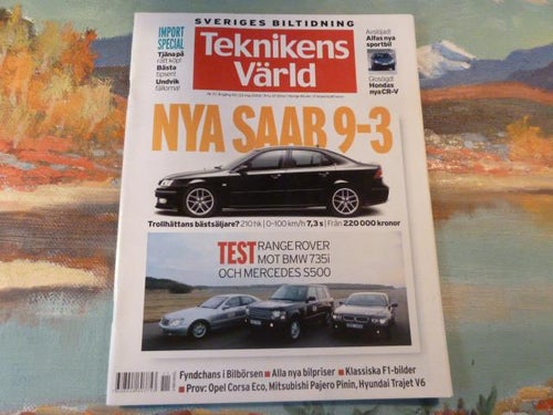 TEKNIKENS VÄRLD, 22/05 2002, NR 11,