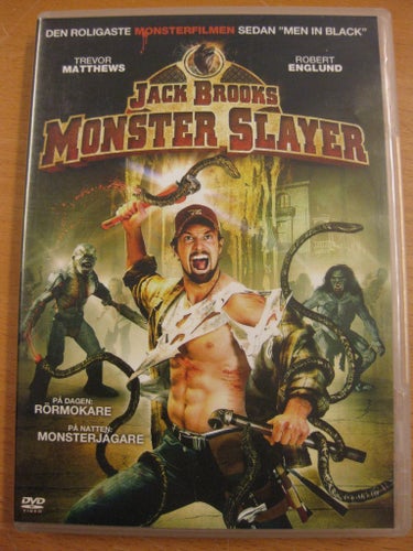 JACK BROOKS MONSTER SLAYER -TREVOR MATTHEWS, ROBERT ENGLUND KOMEDI / SKRÄCK -DVD