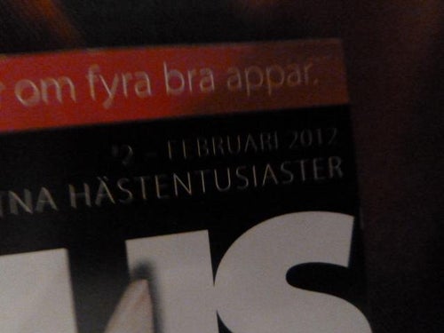 HÄSTFOCUS, NR 2-2012, TIDNING, FÄLTTÄVLAN