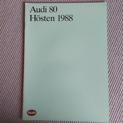 Audi 80 Hösten 1988 ..