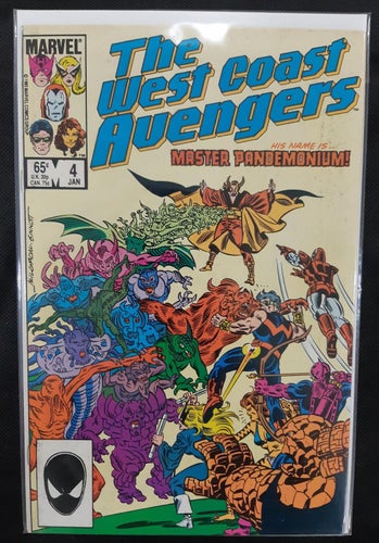 Avengers West Coast (1985) #4