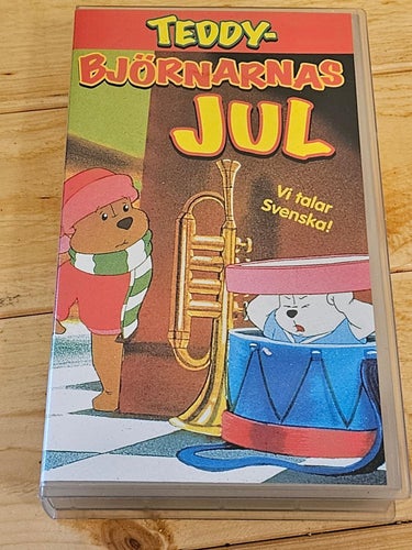 TEDDY-BJÖRNARNAS JUL - -VHS) svensk tal