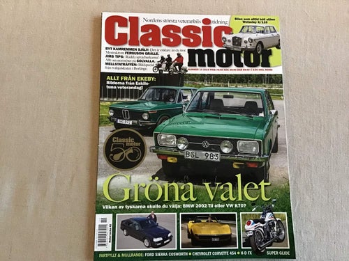 CLASSIC MOTOR NR 10 2019 WOLSELEY,CORVETTE,VW K70,REX,SUPER GLIDE,FERGUSON,K70