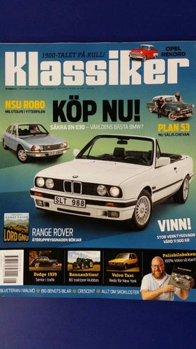 Klassiker nr 8 2018: NSU Ro80, Crescent 1290, BMW E30 Cab, Opel Olympia Rekord