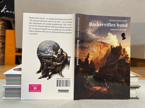 Baskervilles hund. Sherlock Holmes av Arthur Conan Doyle, bok, Very Good plus