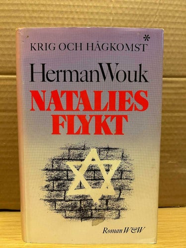 Krig och hågkomst Natalies flykt - Herman Wouk, bok