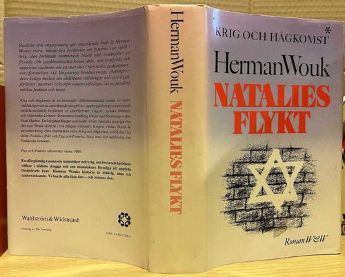 Krig och hågkomst Natalies flykt - Herman Wouk, bok