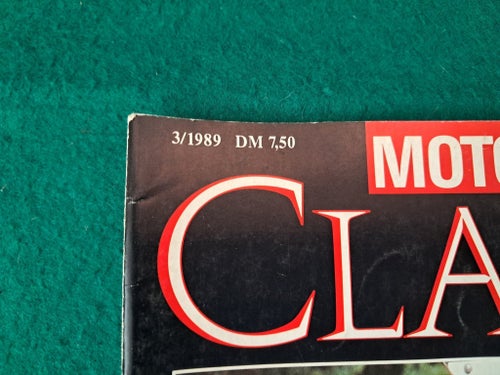 Motorrad Classic Mars 1989
