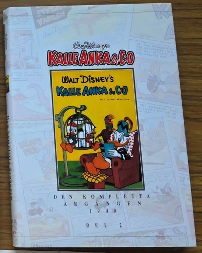Kalle Anka - Den kompletta årgången 1949 del 2 bok Donald Duck