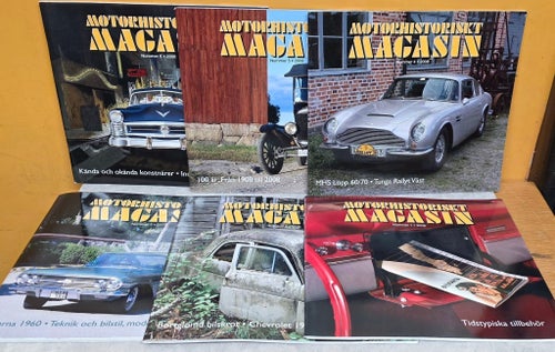 Motorhistoriskt Magasin, 2008 Nr 1-6