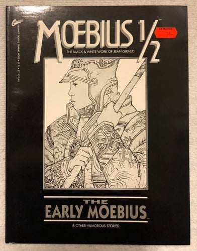 Moebius 1/2: The Early Moebius GN SC Graphitti Designs 1st Print SVÅR!