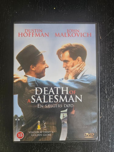 Death of a Salesman DVD med Dustin Hoffman och John Malkovich