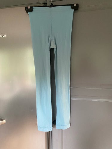 Ljusblåa leggings strl S