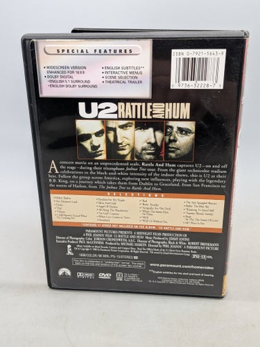 U2 - Rattle and Hum - DVD