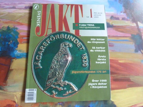 SVENSK JAKT, 2005 NR 1, TIDNING, VILTSJUKDOMAR