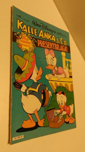 Kalle Anka 1980 nr 25 + Sverige runt med Kalle Anka & C:o + kupong