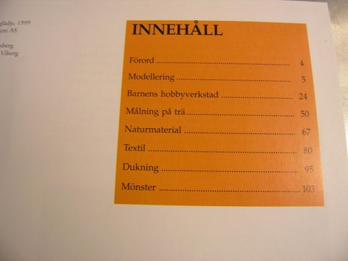 Stora hobbyboken, Skaparglädje