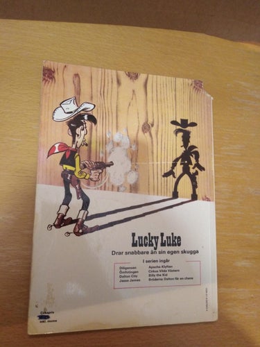Lucky Lukes äventyr 8 Bröderna Dalton får en chans 1972 första upplagan