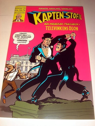 KAPTEN STOFIL (svensk) NY OLÄST Nr 13 ( Pirinen ) !!!