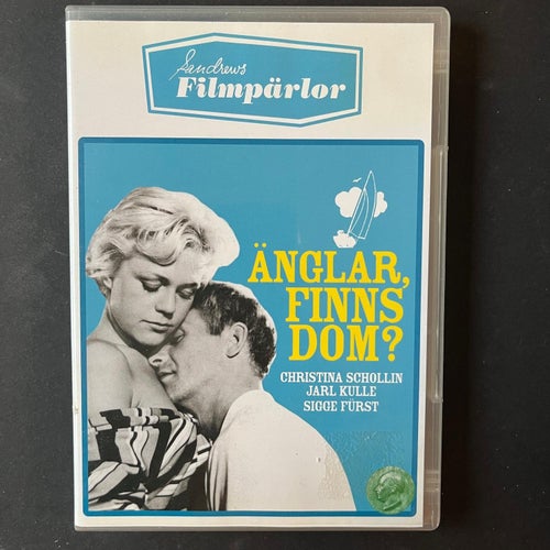ÄNGLAR FINNS DOM? CHRISTINA SCHOLLIN, JARL KULLE, SIGGE FURST. DVD SV KOMEDI -61