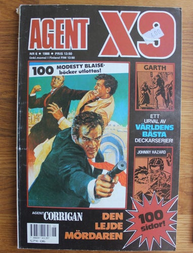 AGENT X9 1988 NR 6