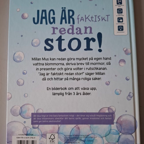 Jag är faktiskt redan stor