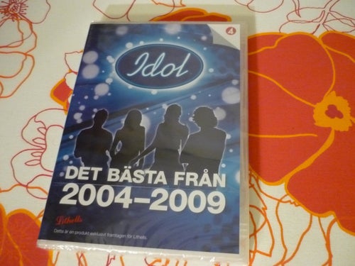 DVD, IDOL - DET BÄSTA FRÅN 2004-2009, INPLASTAD