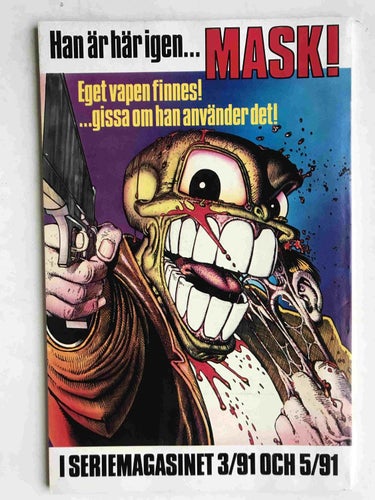 Agent X9 - 1991:1 Oläst!