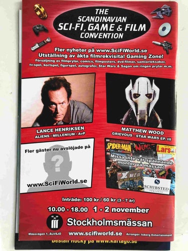 Pondus - 2008:10 VF-NM med Star Wars-tävling
