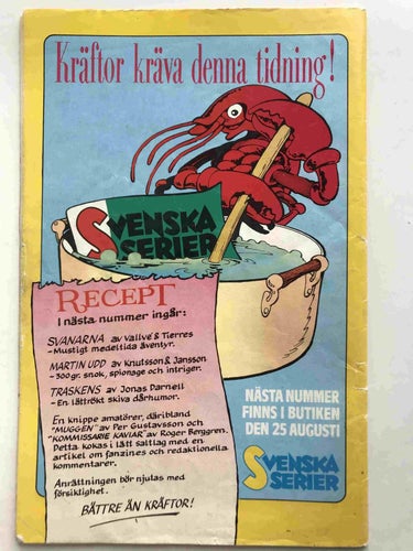 Svenska Serier - 1987:1 G