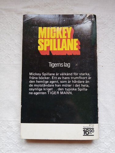 Mickey Spillane - Tigerns lag