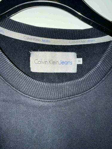 Calvin Klein Jeans svart tröja, storlek M